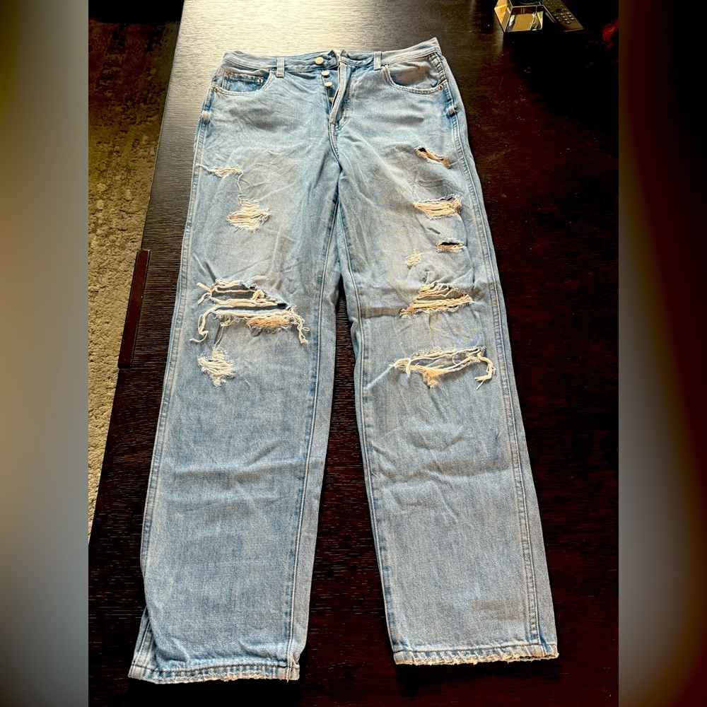 Pistola Women's High Rise Ripped Jeans